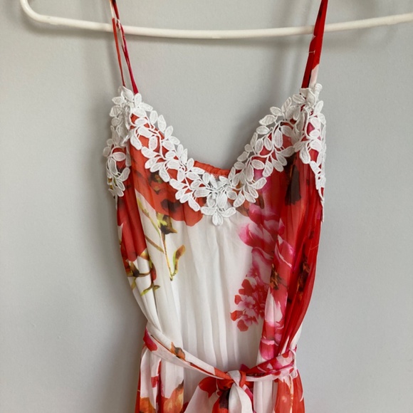 Flower Long Flowy Sundress - Picture 3 of 3